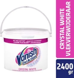 Vanish Oxi Action Crystal White Base Poeder - Voor Witte Was - 2,4 Kg -Beste Wasserie Winkel 1151x1200