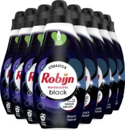 Robijn Klein & Krachtig Black Velvet Vloeibaar Wasmiddel - 8 X 19 Wasbeurten - Voordeelverpakking -Beste Wasserie Winkel 1156x1200