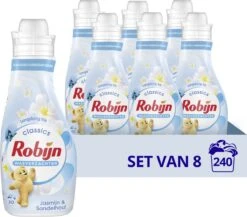 Robijn Jasmijn & Sandelhout Wasverzachter - 8 X 30 Wasbeurten- Voordeelverpakking -Beste Wasserie Winkel 1200x1053 2