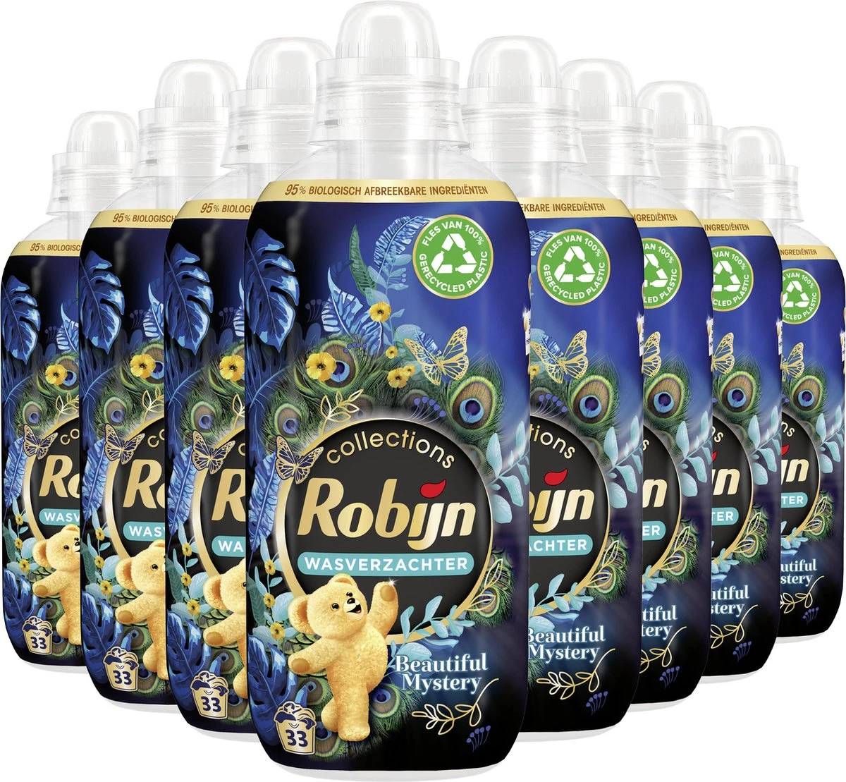Robijn Collections Beautiful Mystery Wasverzachter - 8 X 33 Wasbeurten - Voordeelverpakking 4 Robijn Collections Beautiful Mystery Wasverzachter - 8 X 33 Wasbeurten - Voordeelverpakking - Afbeelding 2