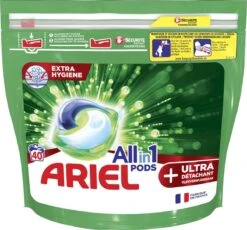 Ariel All In 1 Wasmiddel Pods + Ultra Vlekverwijderaar - 40 Wasbeurten - Voordeelverpakking
