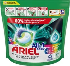 Ariel All In 1 Wasmiddel Pods + Touch Van Lenor Unstoppables - Wascapsules - Voordeelverpakking - 3 X 35 Wasbeurten -Beste Wasserie Winkel 1200x1126 1