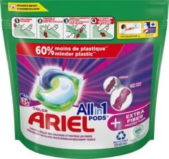 Ariel All In 1 Wasmiddel Pods +Extra Vezelbescherming - Wascapsules - 35 Wasbeurten