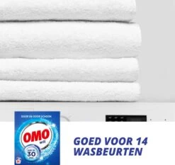 Omo Wit Waspoeder - 6 X 14 Wasbeurten - Voordeelverpakking -Beste Wasserie Winkel 1200x1130