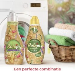 Robijn Klein & Krachtig Color Bohemian Blossom Vloeibaar Wasmiddel - 8 X 19 Wasbeurten - Voordeelverpakking -Beste Wasserie Winkel 1200x1142 1