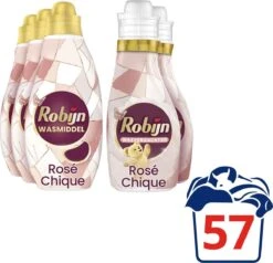 Robijn Rose Chique Wasmiddel En Wasverzachter - 57 Wasbeurten - Voordeelverpakking 9 Robijn Rose Chique Wasmiddel En Wasverzachter - 57 Wasbeurten - Voordeelverpakking -Beste Wasserie Winkel 1200x1156