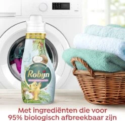 Robijn Collections Kokos Wasverzachter - 8 X 30 Wasbeurten - Voordeelverpakking -Beste Wasserie Winkel 1200x1159 5