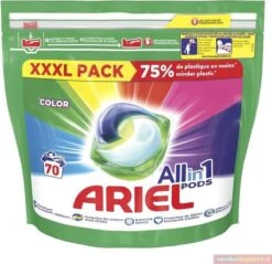 Ariel All-in-1 Pods - Color - 70 Stuks / Wasbeurten - XXXL Pack -Beste Wasserie Winkel 1200x1160 3