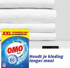 Omo Wit XXL Waspoeder 80 Wasbeurten -Beste Wasserie Winkel 1200x1165 4