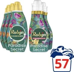 Robijn Paradise Secret Wasmiddel En Wasverzachter - 57 Wasbeurten - Voordeelverpakking 9 Robijn Paradise Secret Wasmiddel En Wasverzachter - 57 Wasbeurten - Voordeelverpakking -Beste Wasserie Winkel 1200x1171 1