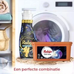 Robijn Black Velvet 3 In 1 Wascapsules Speciaal Voor De Zwarte Was - 29 Wasbeurten -Beste Wasserie Winkel 1200x1200 129
