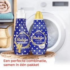 Robijn Robijn Specials Wasmiddel En Wasverzachter Pakket Voor Gekleurde Kleding Met Witte Elementen Stip En Streep Beschermt Wit In Gekleurde Kleding 2 X 18 + 30 Wasbeurten -Beste Wasserie Winkel 1200x1200 15