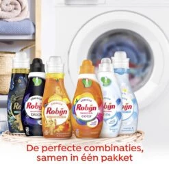 Robijn Perfect Match Stralend Wit, Black Velvet En Color Wasmiddel - En Wasverzachter Pakket - 6 Stuks - Voordeelverpakking -Beste Wasserie Winkel 1200x1200 231