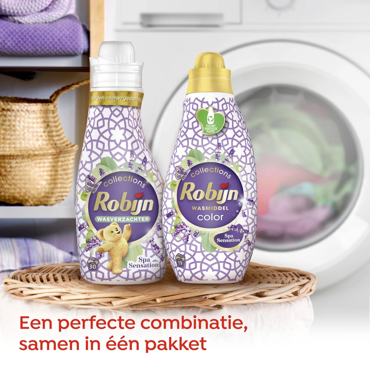 Robijn Perfect Match Spa Sensation Wasmiddel En Wasverzachter Pakket - 5 Stuks - Voordeelverpaking 6 Robijn Perfect Match Spa Sensation Wasmiddel En Wasverzachter Pakket - 5 Stuks - Voordeelverpaking - Afbeelding 4