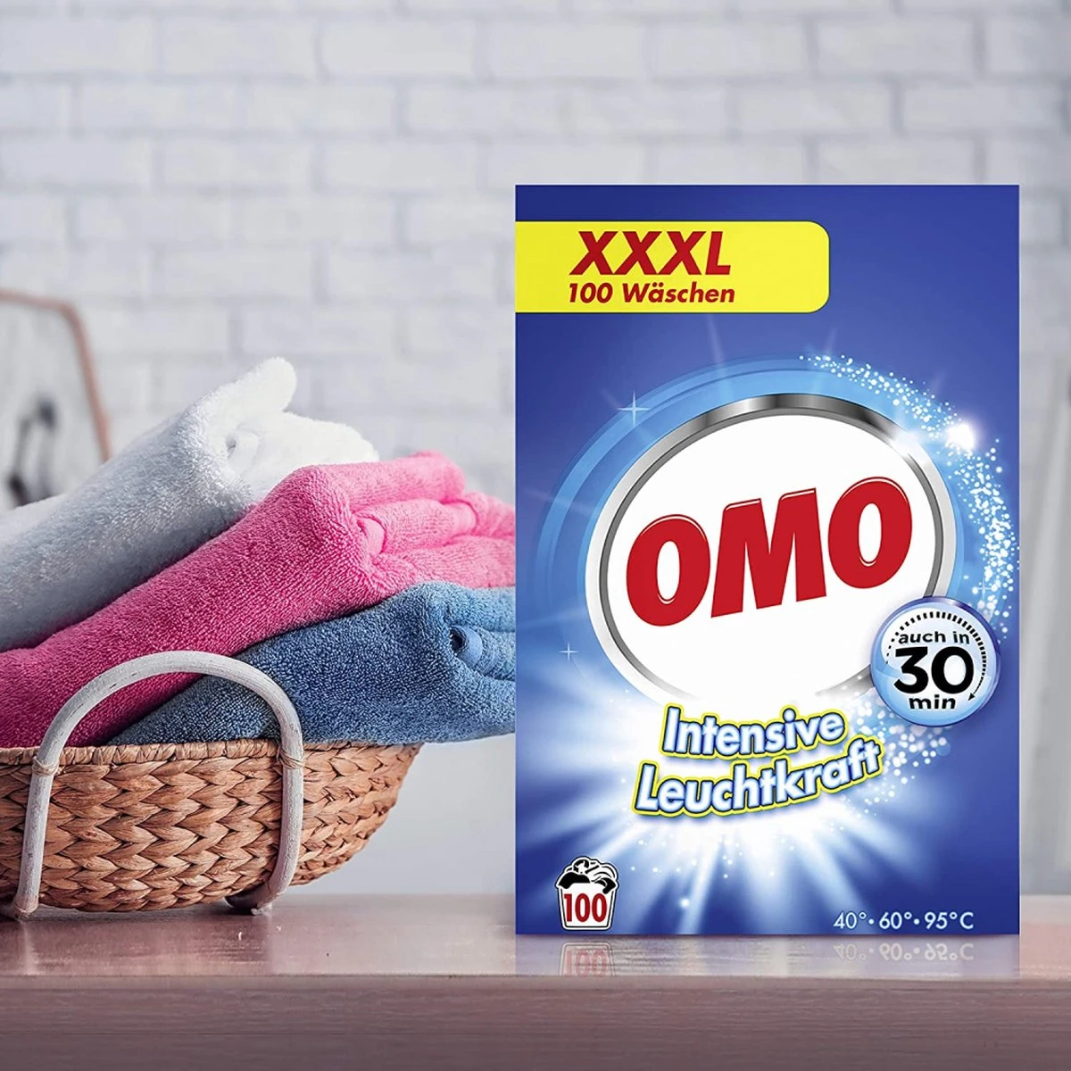 Omo Wit Waspoeder XXXL - 100 Wasbeurten - 7kg - Wasmiddel 3 Omo Wit Waspoeder XXXL - 100 Wasbeurten - 7kg - Wasmiddel