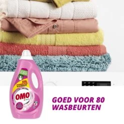 Omo Kleur Vloeibaar Wasmiddel - 80 Wasbeurten - Voordeelverpakking -Beste Wasserie Winkel 1200x1200 624