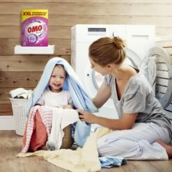 Omo Kleur XXL Waspoeder Voor De Gekleurde Was - 80 Wasbeurten -Beste Wasserie Winkel 1200x1200 645