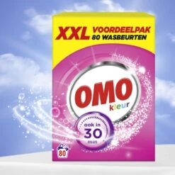 Omo Kleur XXL Waspoeder Voor De Gekleurde Was - 80 Wasbeurten -Beste Wasserie Winkel 1200x1200 646