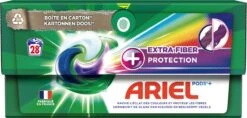 Ariel Wasmiddel Pods + Extra Vezelbescherming - Kleur - 4 X 28 Wasbeurten - Voordeelverpakking -Beste Wasserie Winkel 1200x572 5
