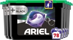 Beste Wasserie Winkel 29 6x Ariel All-in-1 Pods+ Wasmiddelcapsules Revita Black 13 Stuks