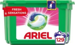 Ariel All In 1 Wasmiddel Pods Fresh Sensations - 3x43 Wasbeurten - Halfjaarbox -Beste Wasserie Winkel 1200x728 1