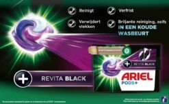 Ariel Wasmiddel Pods + Revitablack - Voor De Zwarte Was - 4 X 28 Wasbeurten - Voordeelverpakking -Beste Wasserie Winkel 1200x742 11