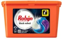 Robijn Color Black Velvet En Stralend Wit 3-in-1 Wascapsules Pakket - 3 X 15 Wasbeurten - Voordeelverpakking -Beste Wasserie Winkel 1200x748