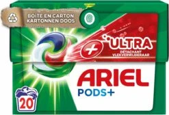 Ariel Wasmiddel Pods +Ultra Vlekverwijderaar - 4 X 20 Wasbeurten Voordeelverpakking 11 Ariel Wasmiddel Pods +Ultra Vlekverwijderaar - 4 X 20 Wasbeurten Voordeelverpakking -Beste Wasserie Winkel 1200x814 2