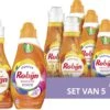Robijn Color & Passiebloem Wasmiddel En Wasverzachter Pakket - 5 Stuks - Voordeelpakket -Beste Wasserie Winkel 1200x870