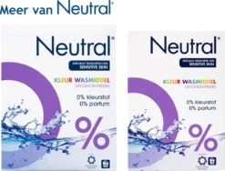 Neutral 0% Kleur Parfumvrij Waspoeder - 18 Wasbeurten - 1,188 Kg - Wasmiddel 30 Neutral 0% Kleur Parfumvrij Waspoeder - 18 Wasbeurten - 1,188 Kg - Wasmiddel -Beste Wasserie Winkel 1200x913