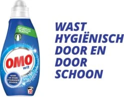 Omo Klein & Krachtig Wit Vloeibaar Wasmiddel - 8 X 20 Wasbeurten - Voordeelverpakking -Beste Wasserie Winkel 1200x936