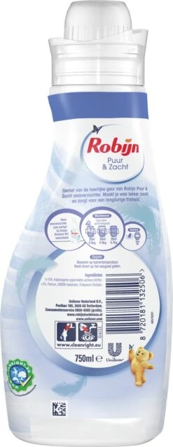 Robijn Puur & Zacht Wasverzachter - 8 X 30 Wasbeurten - Voordeelverpakking -Beste Wasserie Winkel 464x1200 17