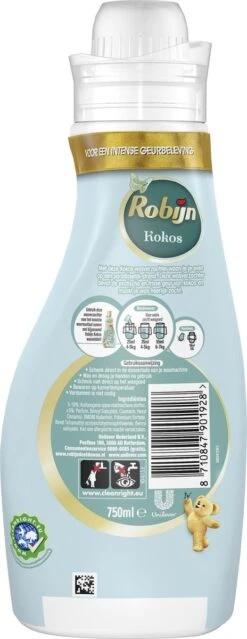 Robijn Collections Kokos Wasverzachter - 4 X 30 Wasbeurten - Voordeelverpakking -Beste Wasserie Winkel 464x1200 3