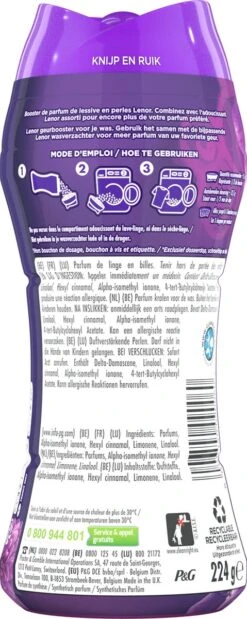 Lenor Amethist En Bloemen - In-Wash Geurbooster - Voordeelverpakking 6 X 16 Wasbeurten -Beste Wasserie Winkel 479x1200 1