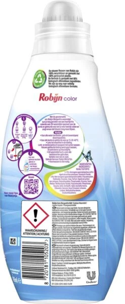 Robijn Klein & Krachtig Classics Color Morgenfris Vloeibaar Wasmiddel - 8 X 19 Wasbeurten - Voordeelverpakking -Beste Wasserie Winkel 494x1200 16
