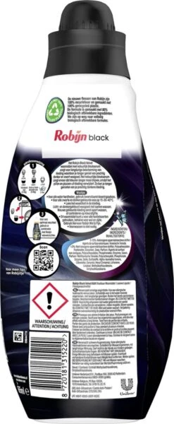 Robijn Klein & Krachtig Classics Black Velvet Vloeibaar Wasmiddel - 8 X 19 Wasbeurten - Voordeelverpakking -Beste Wasserie Winkel 494x1200 6