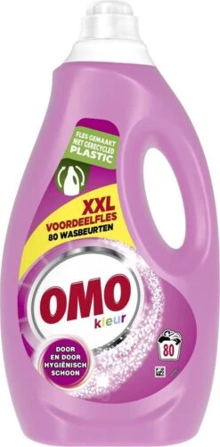 Omo Kleur Vloeibaar Wasmiddel - 80 Wasbeurten - Voordeelverpakking -Beste Wasserie Winkel 592x1200