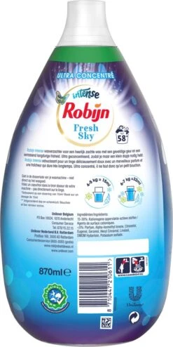 Robijn Wasverzachter Sky Voordeelverpakking 6 X 870ml -Beste Wasserie Winkel 600x1200