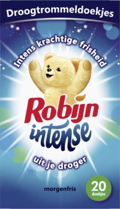 Robijn Droogtrommeldoekjes Intense 20 Stuks -Beste Wasserie Winkel 690x1200 1