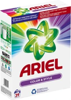 Ariel Color Waspoeder - 3 X 39 Wasbeurten - Voordeelverpakking -Beste Wasserie Winkel 849x1200