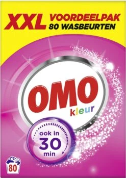 Omo Kleur XXL Waspoeder Voor De Gekleurde Was - 80 Wasbeurten -Beste Wasserie Winkel 850x1200 1
