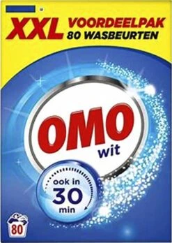 Omo Wit XXL Waspoeder 80 Wasbeurten -Beste Wasserie Winkel 851x1200