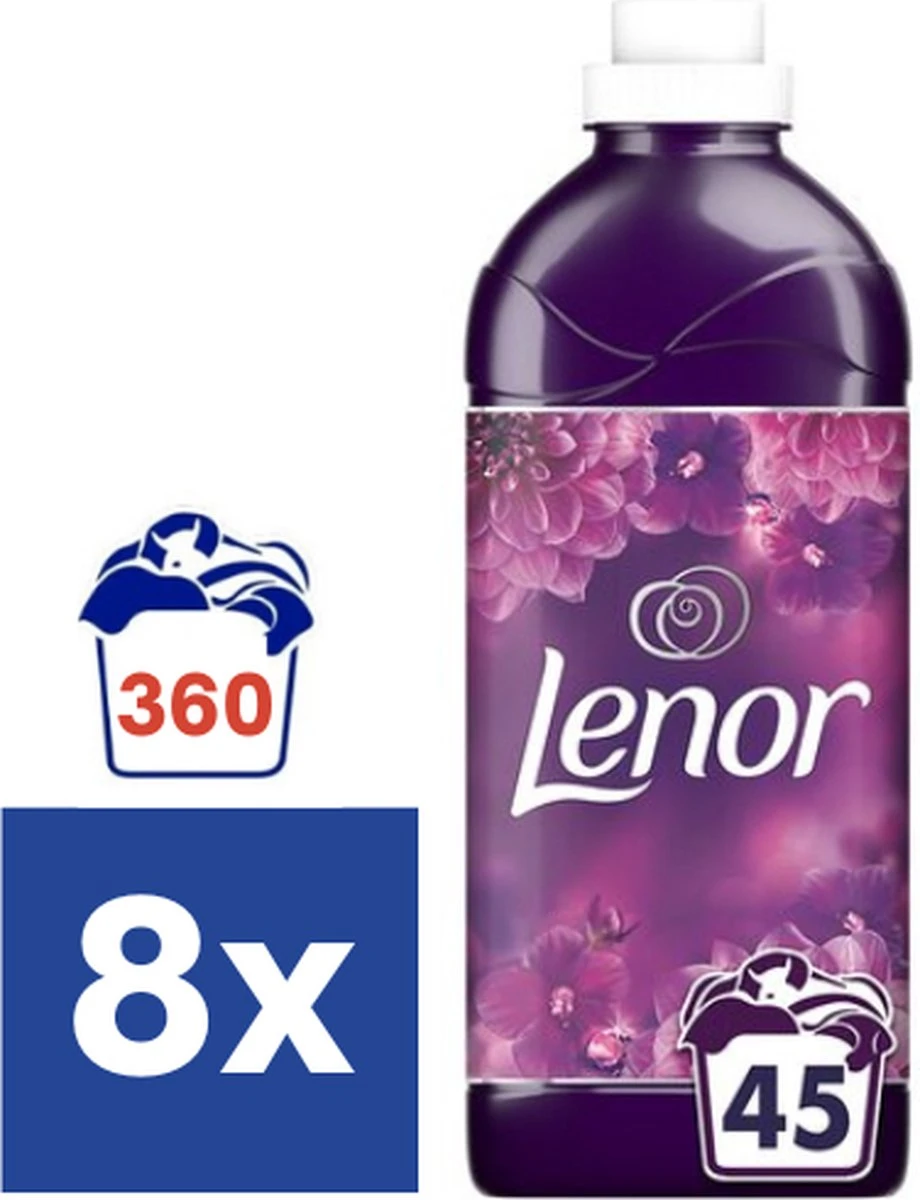 Lenor Wasverzachter Amethyst - 8 X 45 Wasbeurten (360 Wasbeurten) 3 Lenor Wasverzachter Amethyst - 8 X 45 Wasbeurten (360 Wasbeurten)