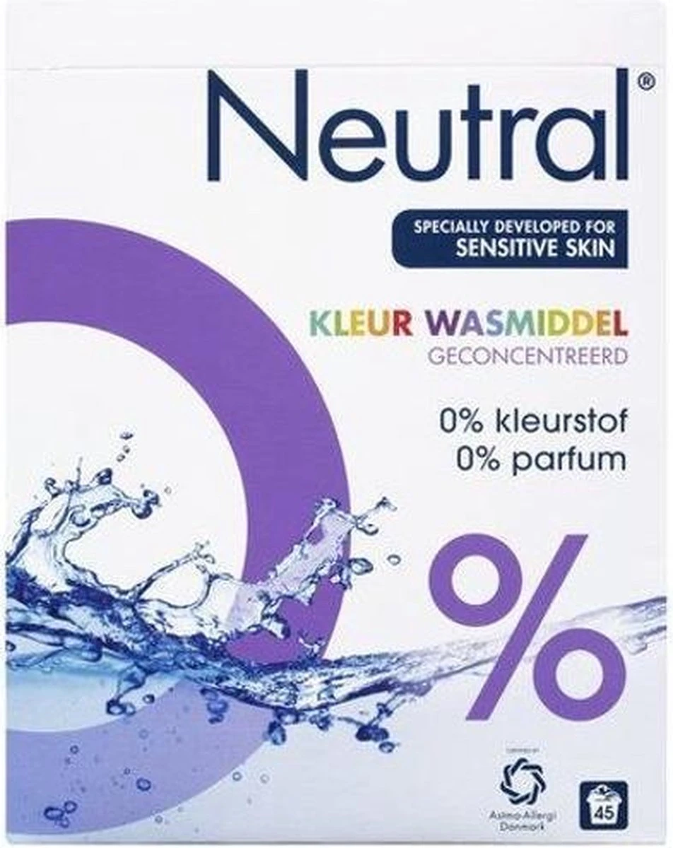 Neutral 0% Kleur Parfumvrij Waspoeder - 18 Wasbeurten - 1,188 Kg - Wasmiddel 20 Neutral 0% Kleur Parfumvrij Waspoeder - 18 Wasbeurten - 1,188 Kg - Wasmiddel - Afbeelding 18