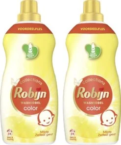 Robijn Klein & Krachtig Zwitsal Vloeibaar Wasmiddel - 2 X 34 Wasbeurten - Voordeelverpakking -Beste Wasserie Winkel 998x1200